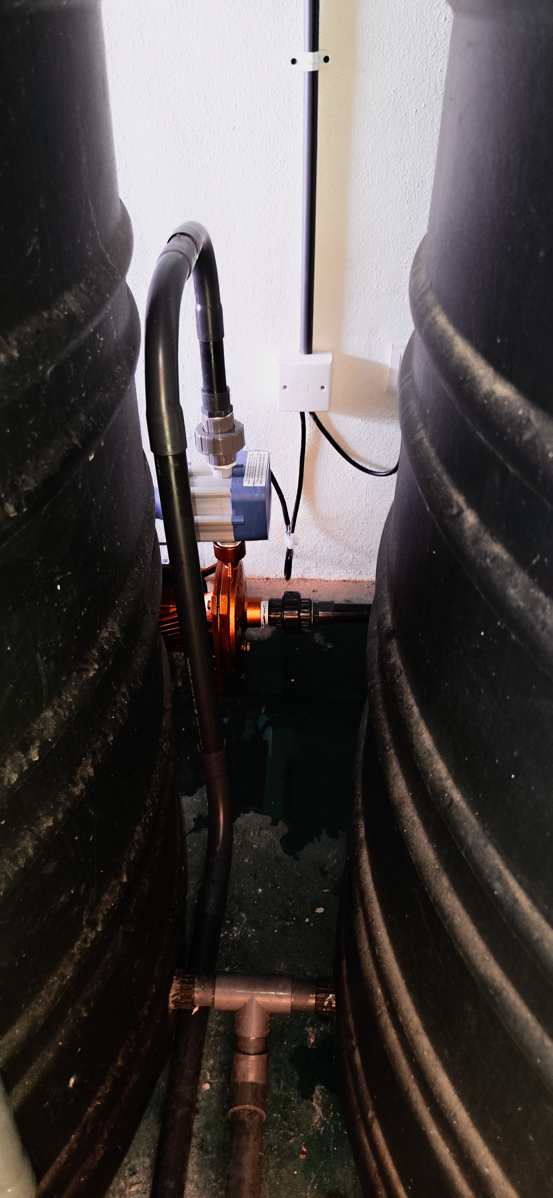 Pressure pump installation for client work 2